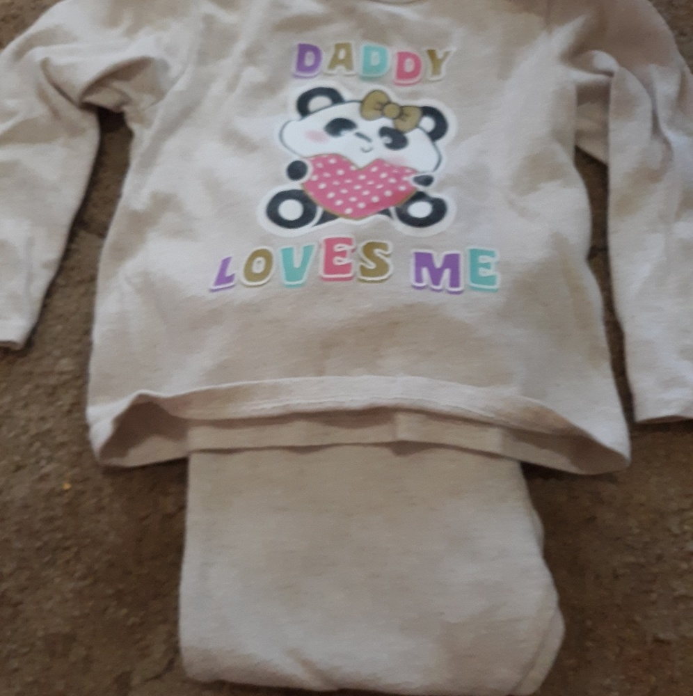 18 month baby girl sweat suit